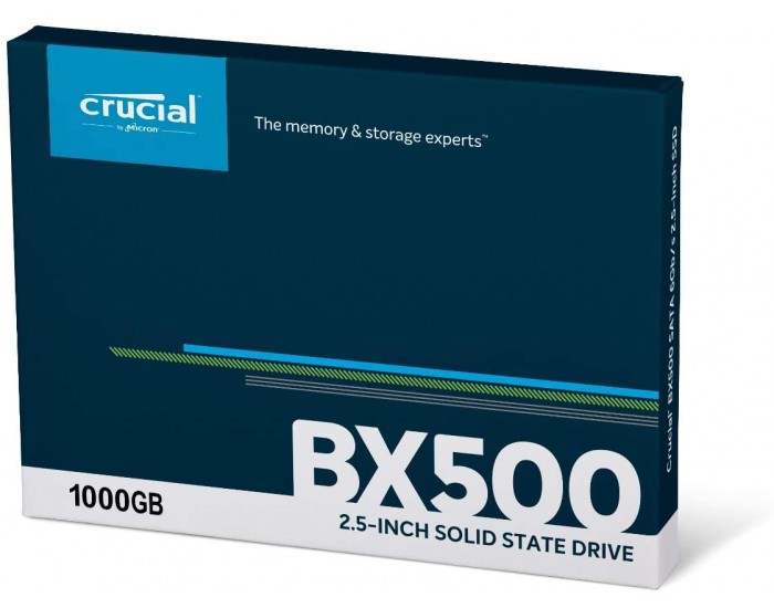 Elevate Storage Efficiency: Crucial Internal SSD 1TB SATA (BX500)